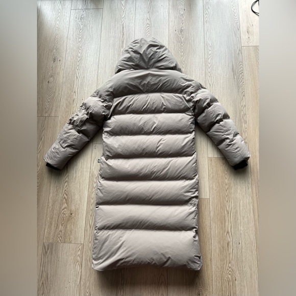 Tna The Super Puff₂O™ Long - Rainstop™ Sz M Modern Taupe - Picture 10 of 17